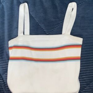 Aeropostale womens tanktop with lettuce hem